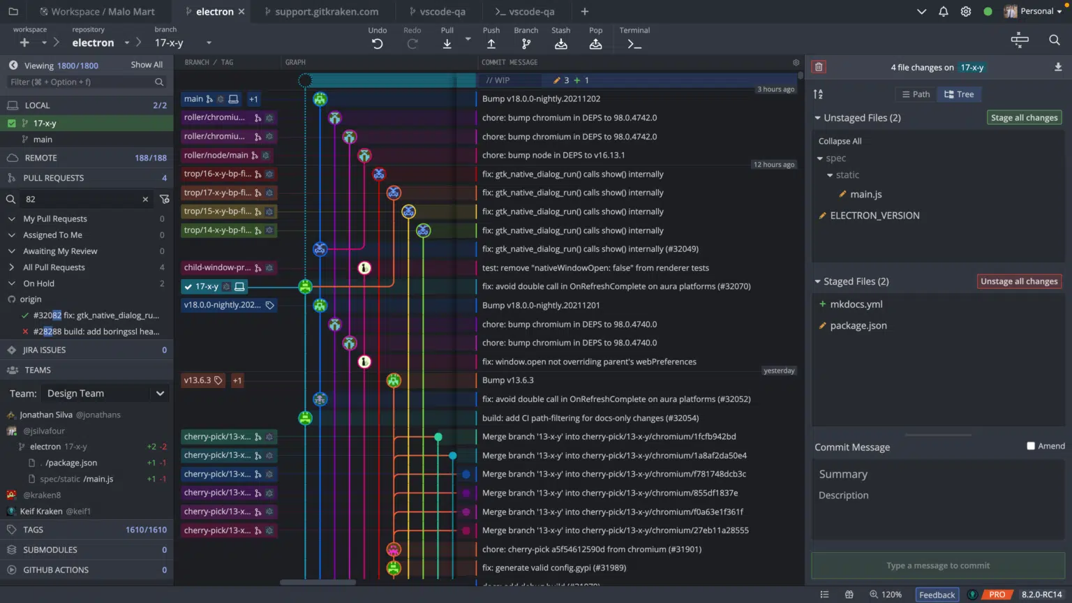 GitKraken capture