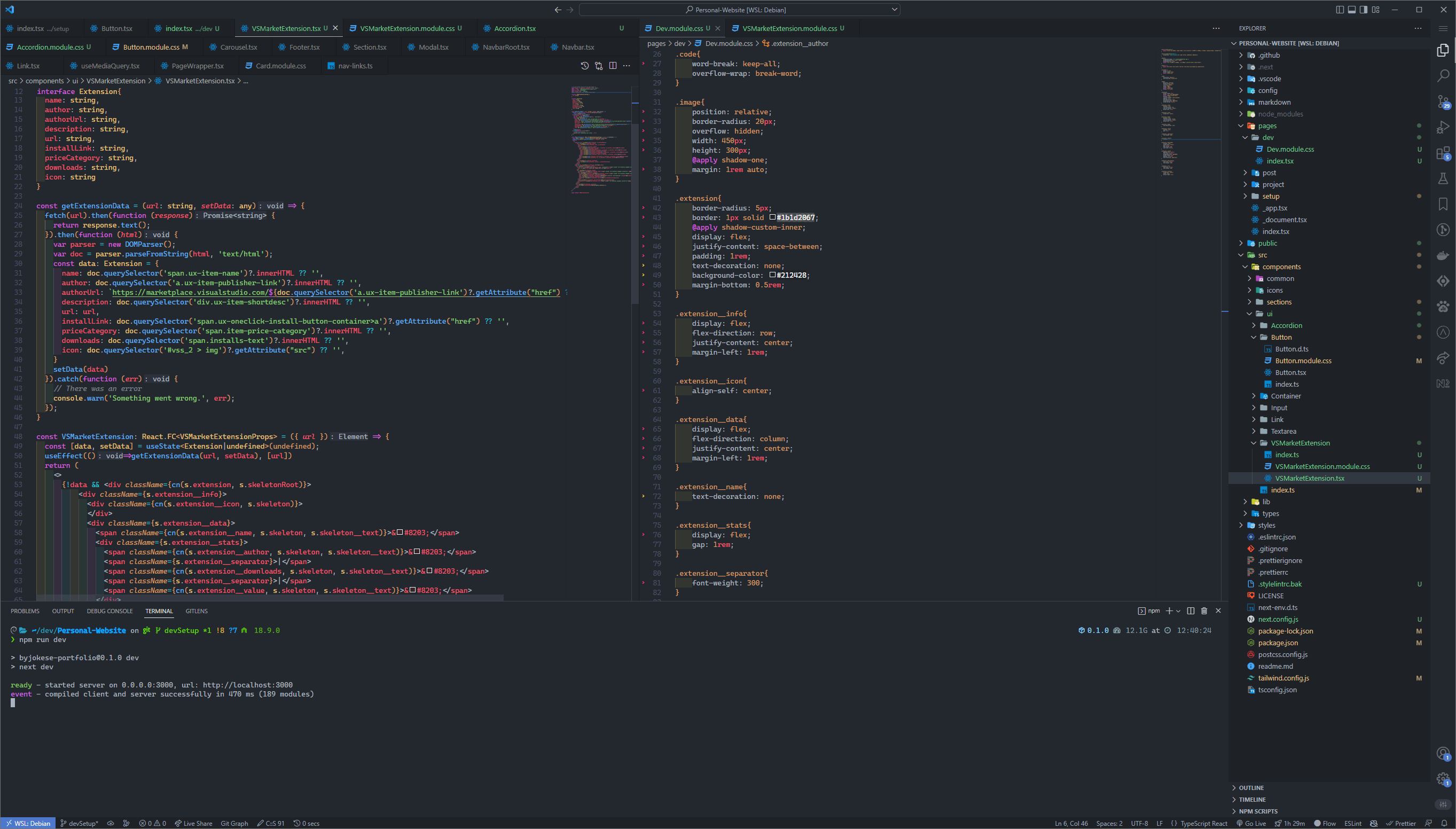 VS Code capture